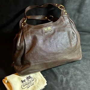 Coach Madison Maggie (large), Mahogany, Style #14313